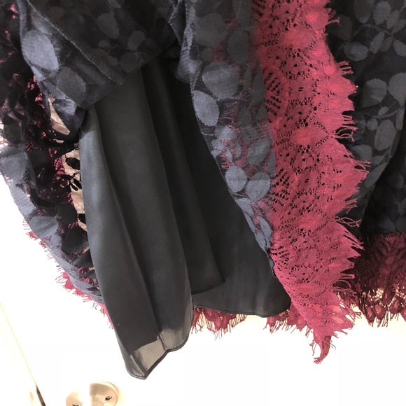 Delist 4/30‼️Max Studio Lace Pleated Dress - Picture 6 of 6